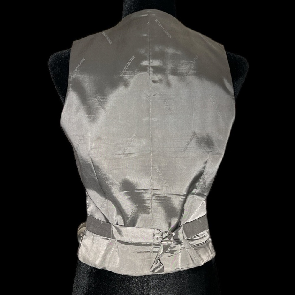 Ralph Lauren - Wool Button Down Vest - Size 8 - Picture 3 of 5